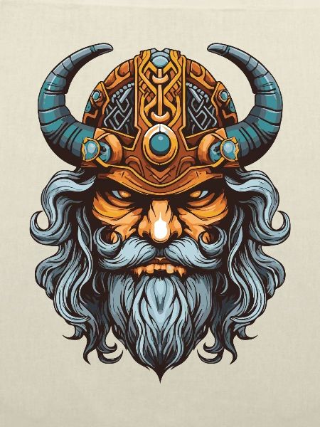 Wikinger Krieger Valhalla Odin