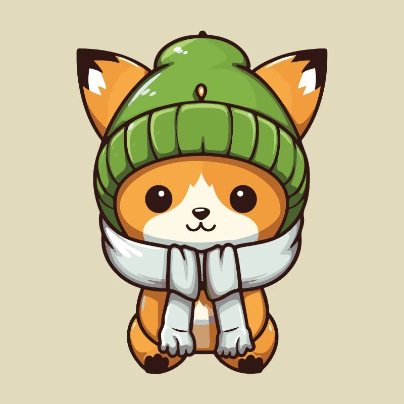 Fuchs Winter Comic