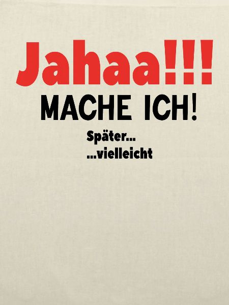Zeitloses Aufschieben