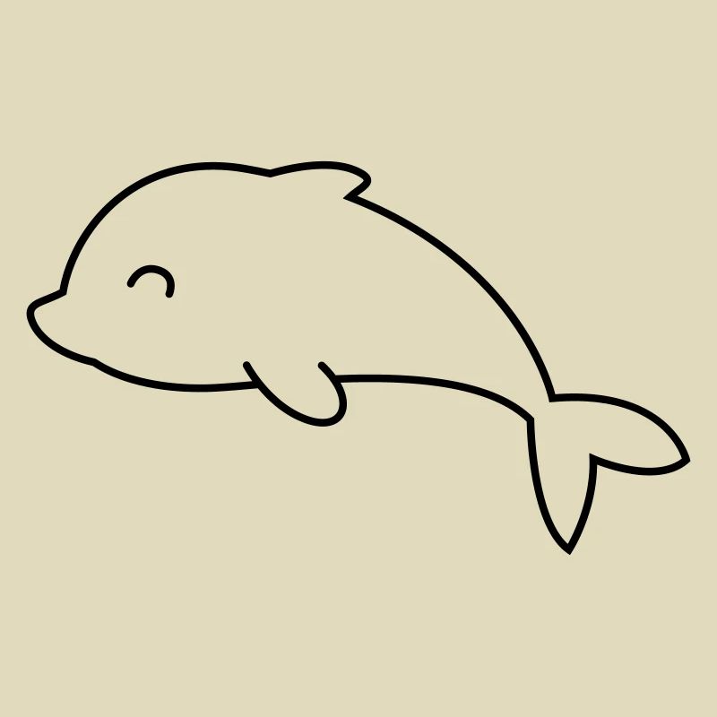 Delfin Comic Tier