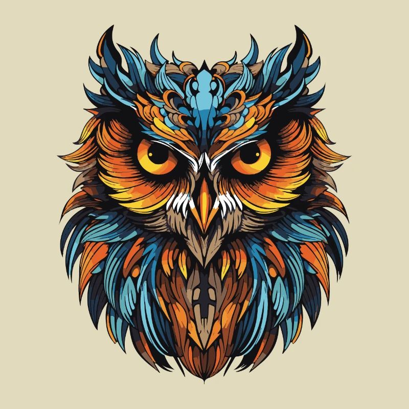 Eule Portrait