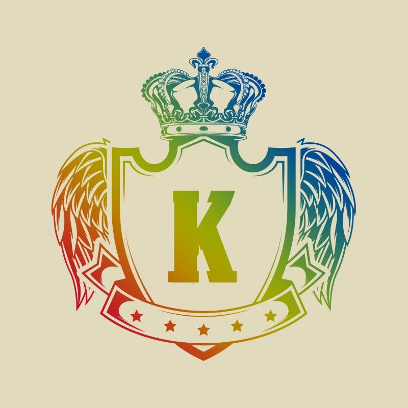 K Buchstabe Wappen