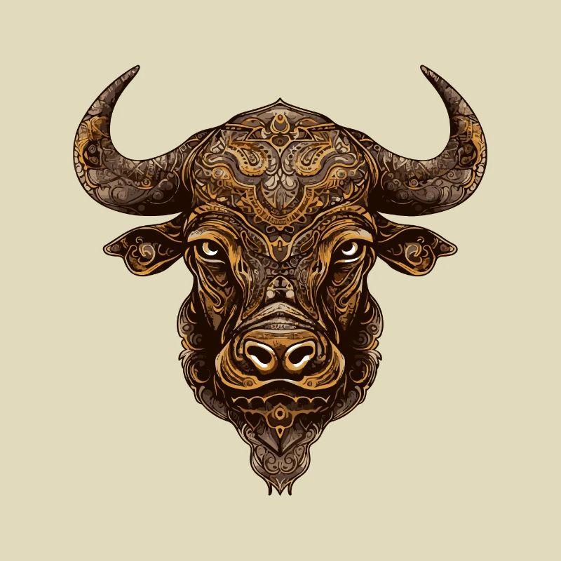 Bulle Kopf Tier Taurus