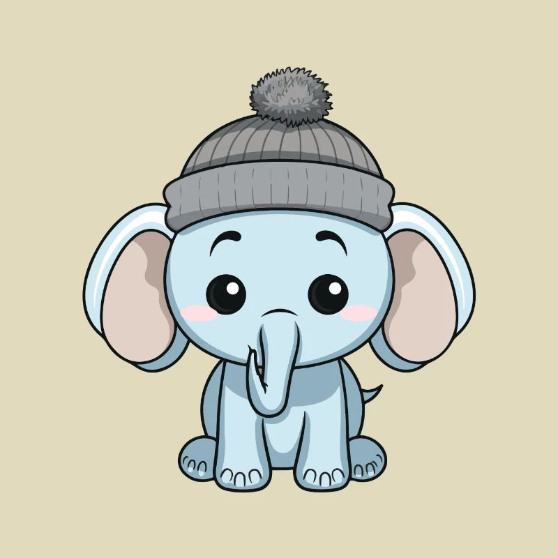 Elephant Winter Comic