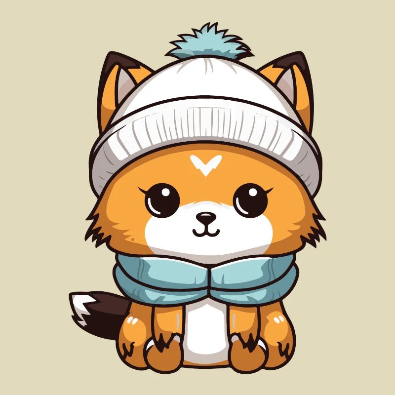 Fuchs Winter Comic