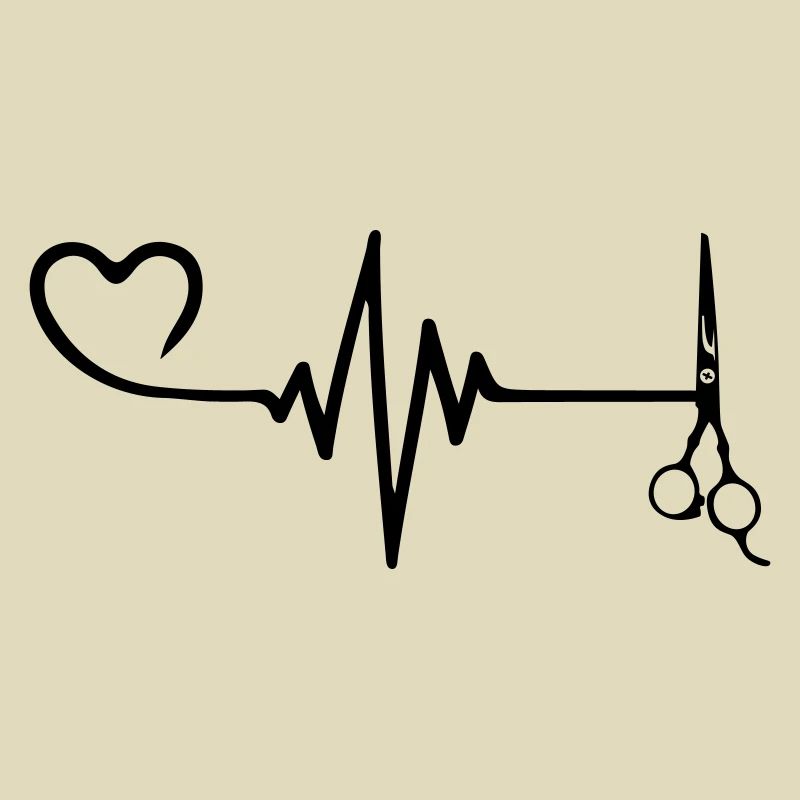 Ciseaux Barbier Pulse Heart Love
