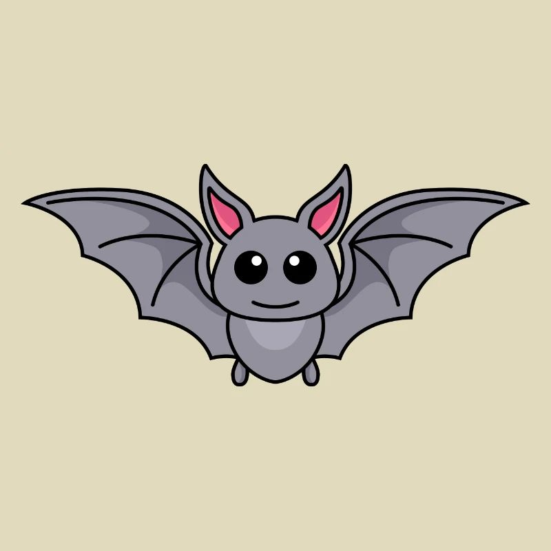 Fledermaus Comic Tier