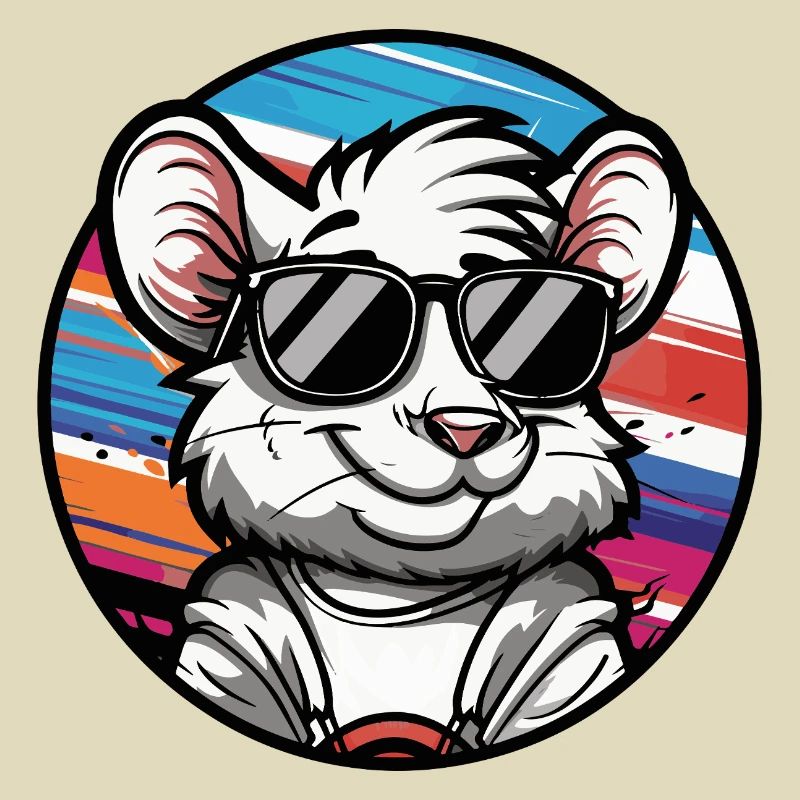 Maus Comic Cool Sommer