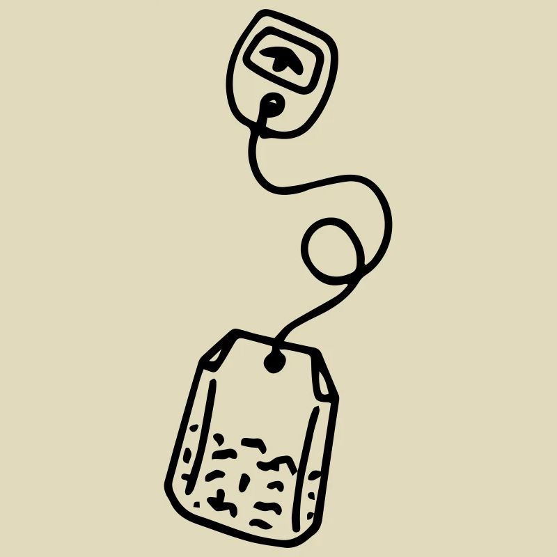 Teebeutel Tee Teetasse Teetrinker Tea Tealover