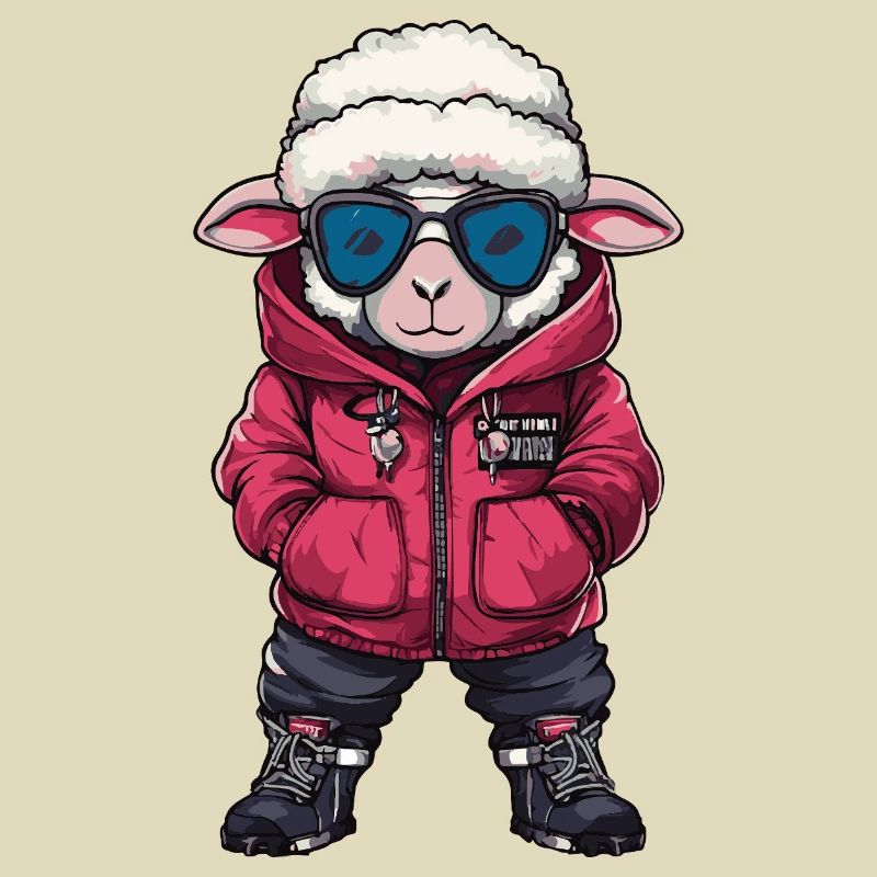 Sheep Cool Comic