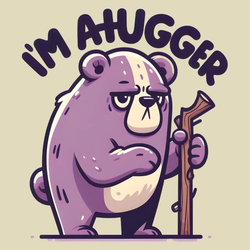 Huggen Bär Ich bin ein Umarmer
