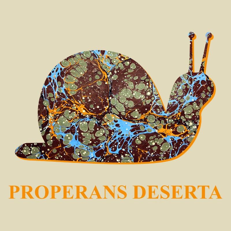 Dépêchez-vous avec le temps Escargot Latin E 85