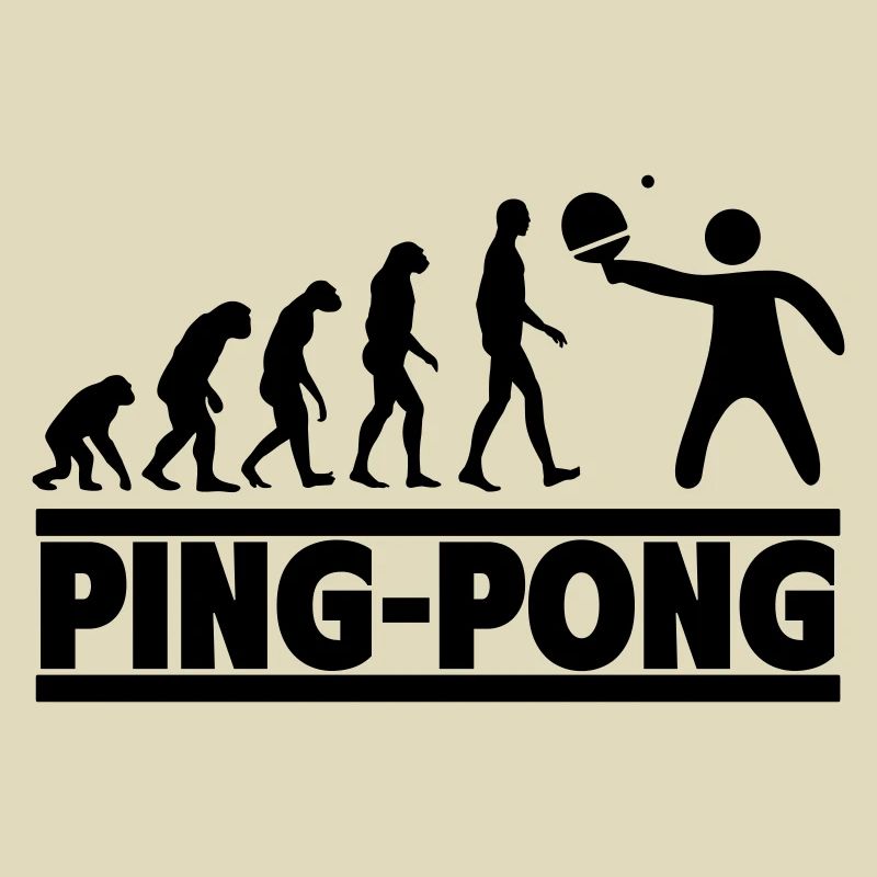 Ping-pong evolution: From human to table tennis player
