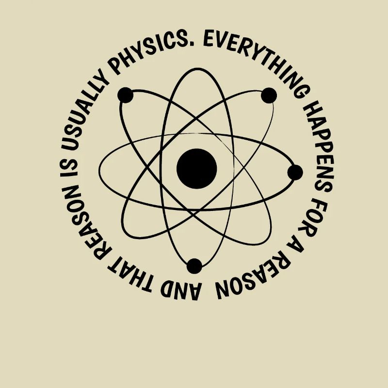 Science physics magic religion funny gift