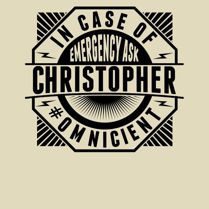 Im Notfall Fragen Sie Christopher