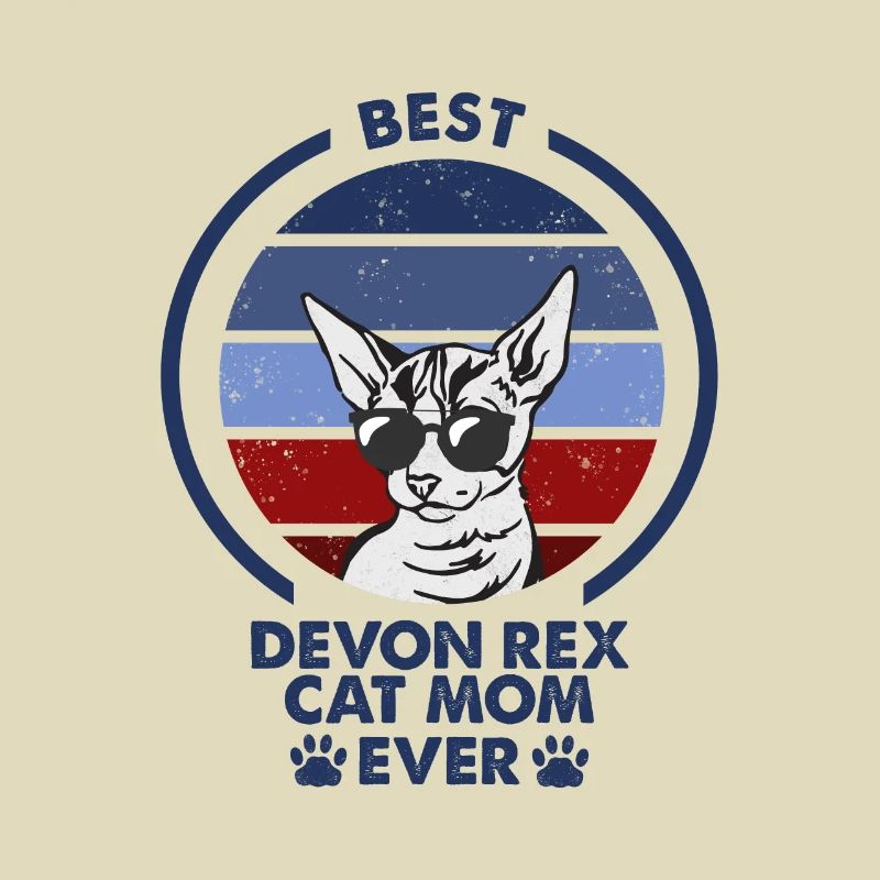 Cat Mom - Devon Rex Cat