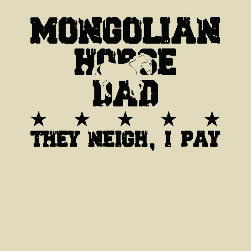 Pferdes Vater - Mongolisches Pferd