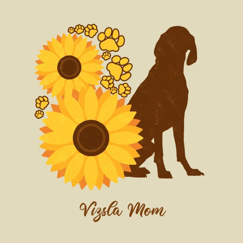 Sonnenblumenmutter - Vizsla