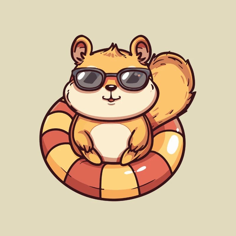 Squirrel Comic Cool