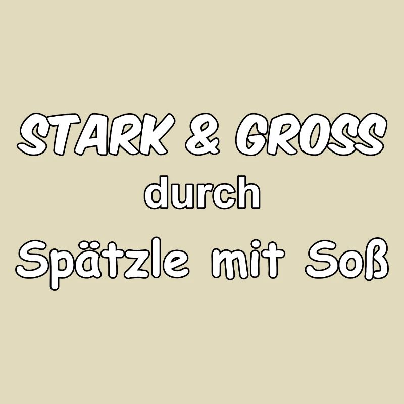 Stark & Groß with spaetzle with sauce