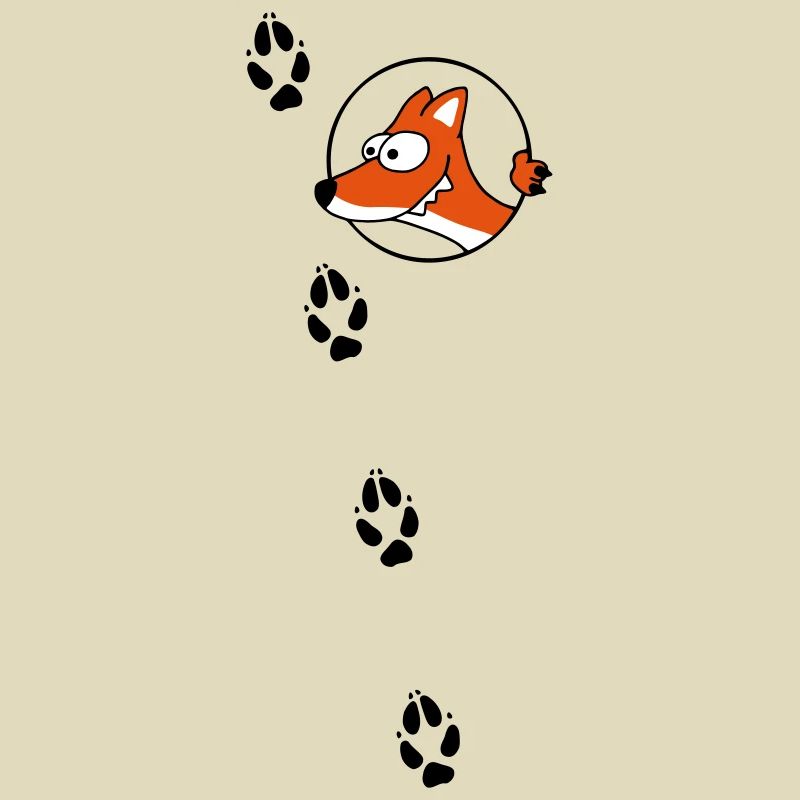 Fuchs Spuren