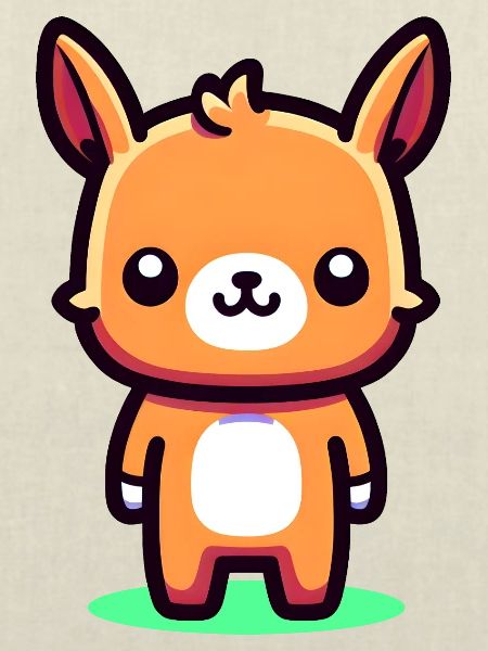 Putziges Lama