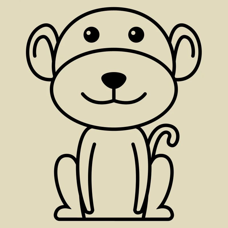 Affe Comic Tier
