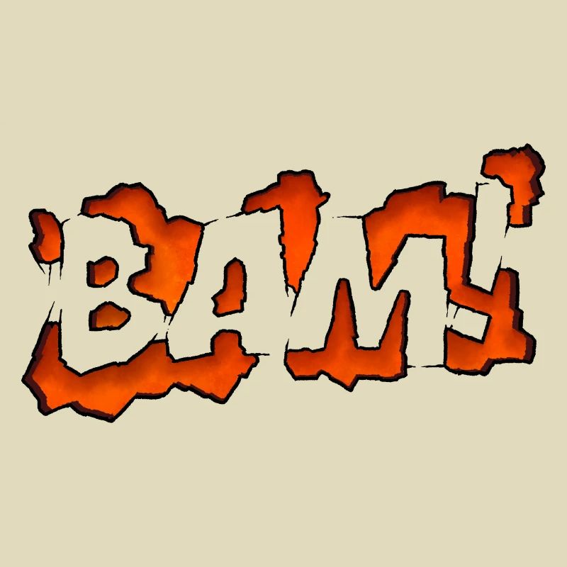 Graffity Text Art BAM!