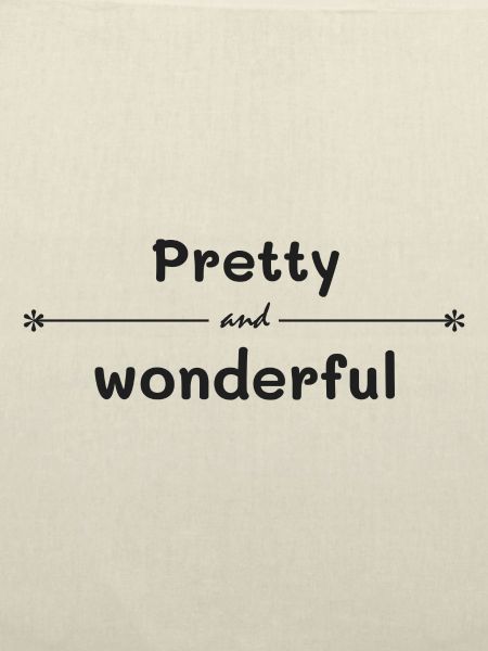 pretty wonderful