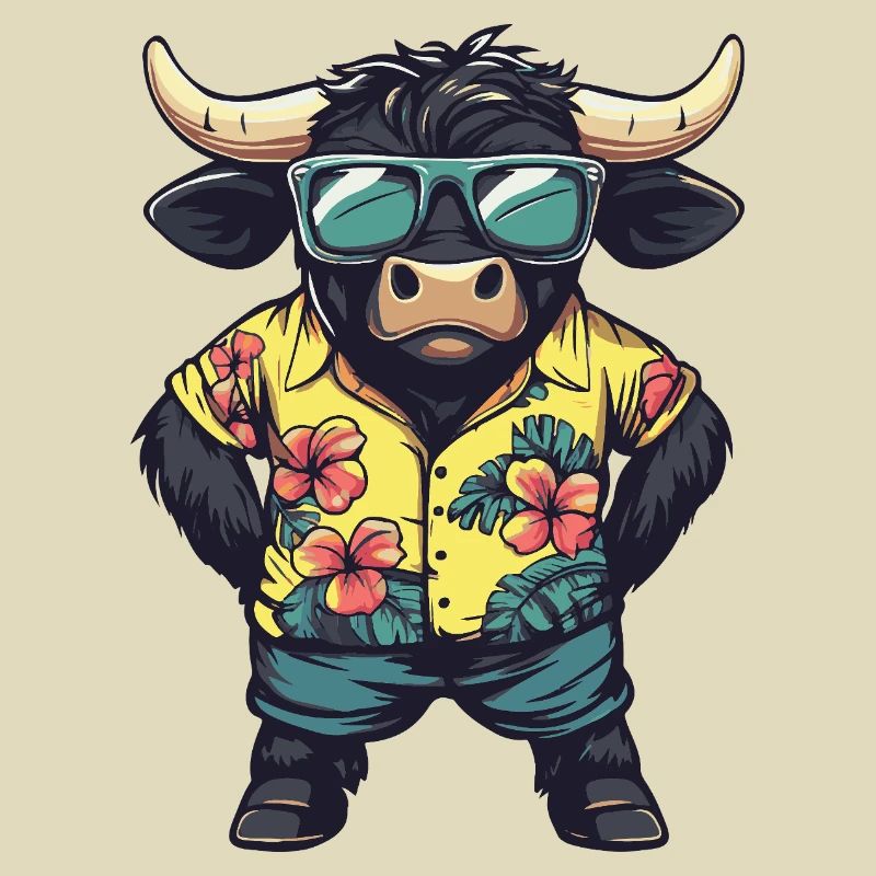 Stier Comic Cool Sommer
