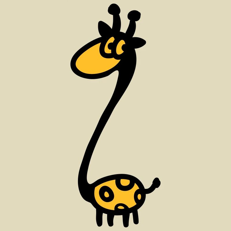 Funny giraffe