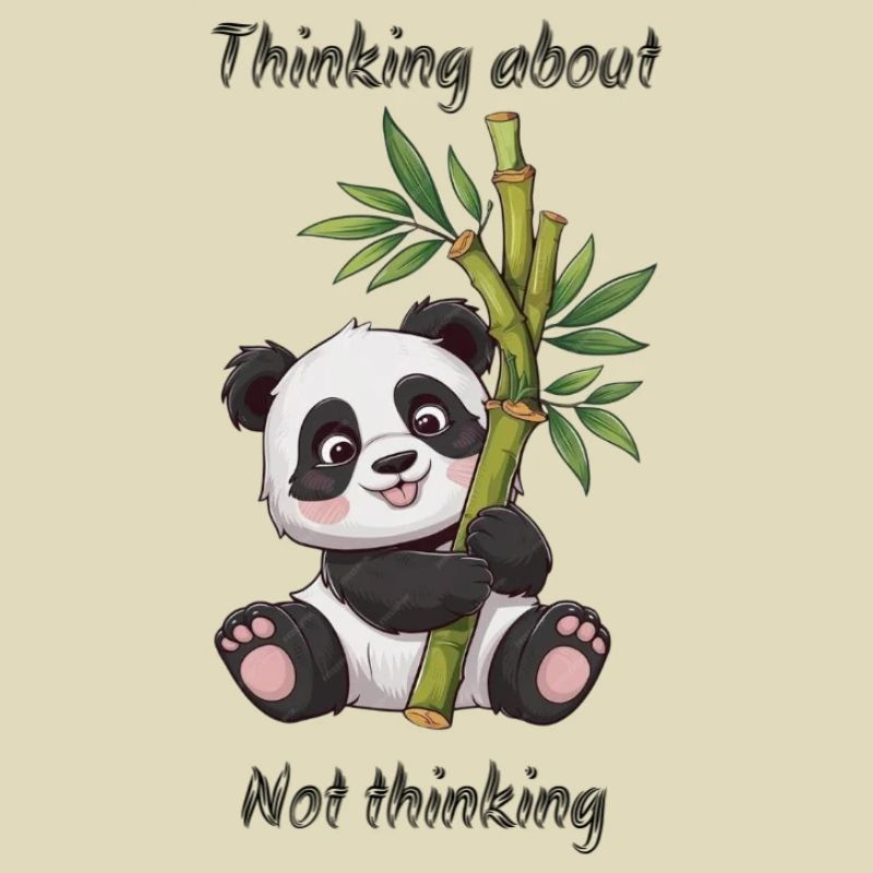 Thinking about not Thinking