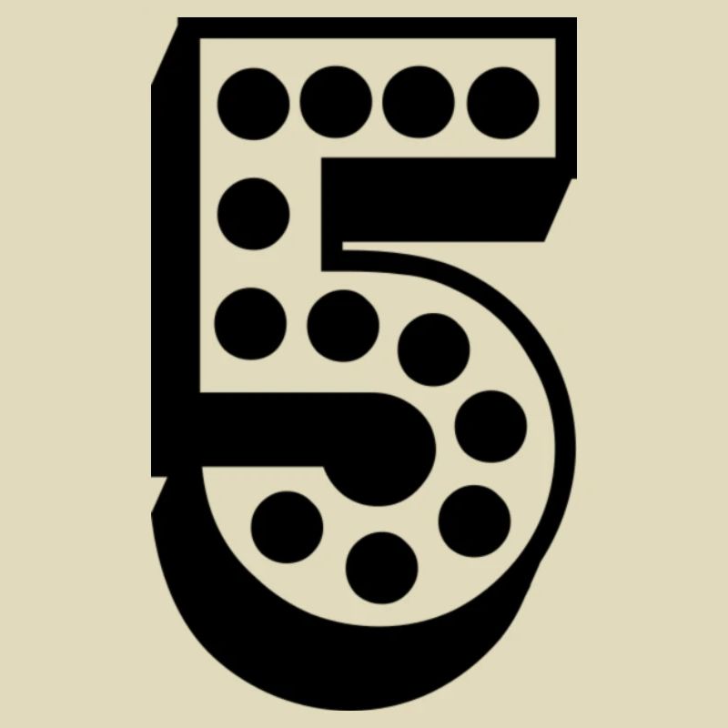 5. 5 YEARS. 5th ANNIVERSARY. 5 YEAR ANNIVERSARY. 5.