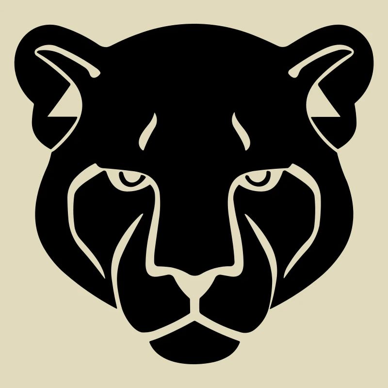 Kopf des Panthers