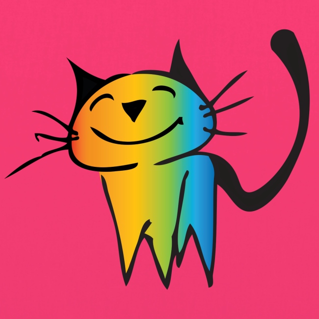 Cute Rainbow Cat