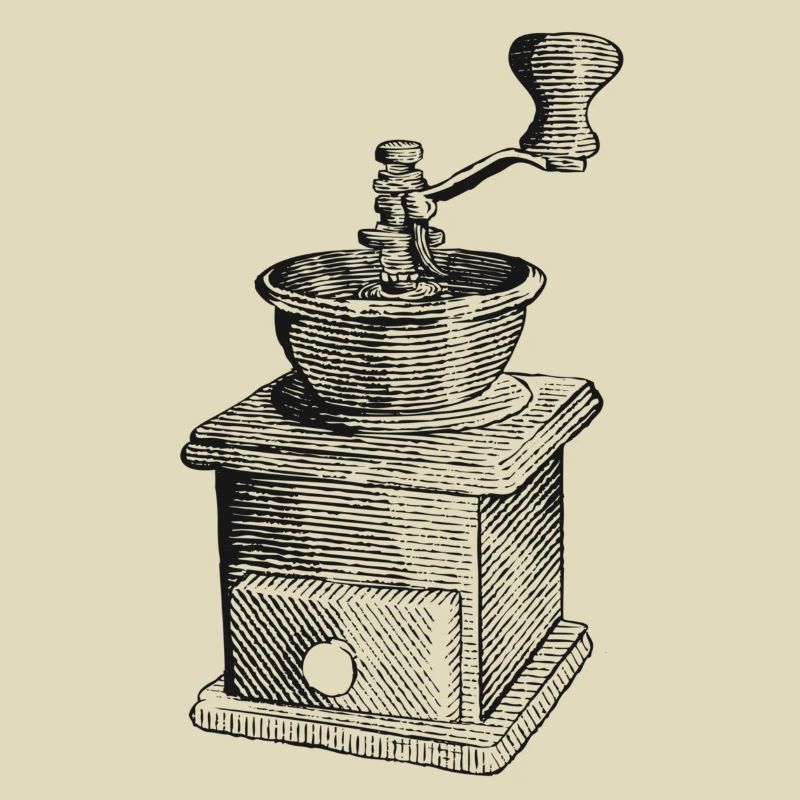 Conception de moulin à café