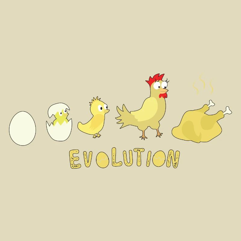 Evolution Egg Chicken Roast Chicken BBQ Barbecue