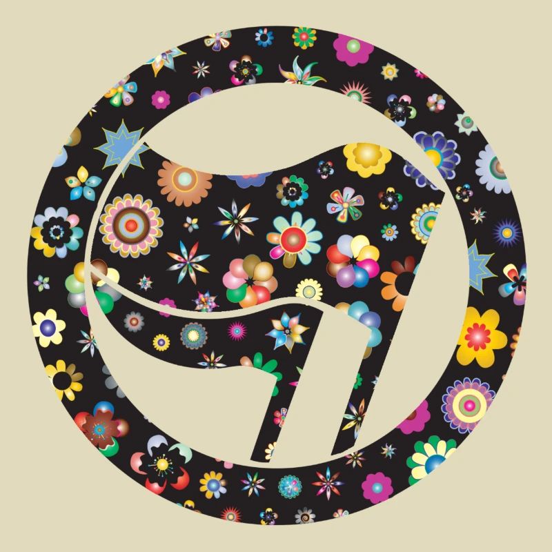 Blumen der Antifa