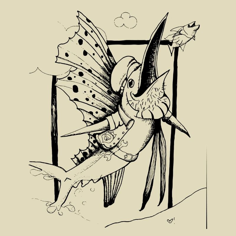 Fächerfisch_schwarz