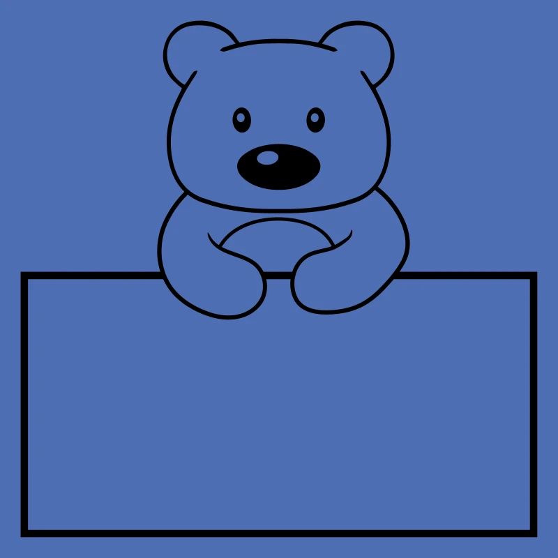frame name shield text write teddy grizzly ba