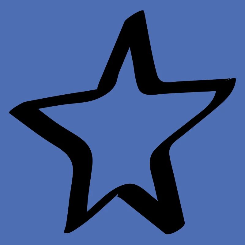 Comic Stern/Sterne - gemalt, gezeichnet, Comicstil