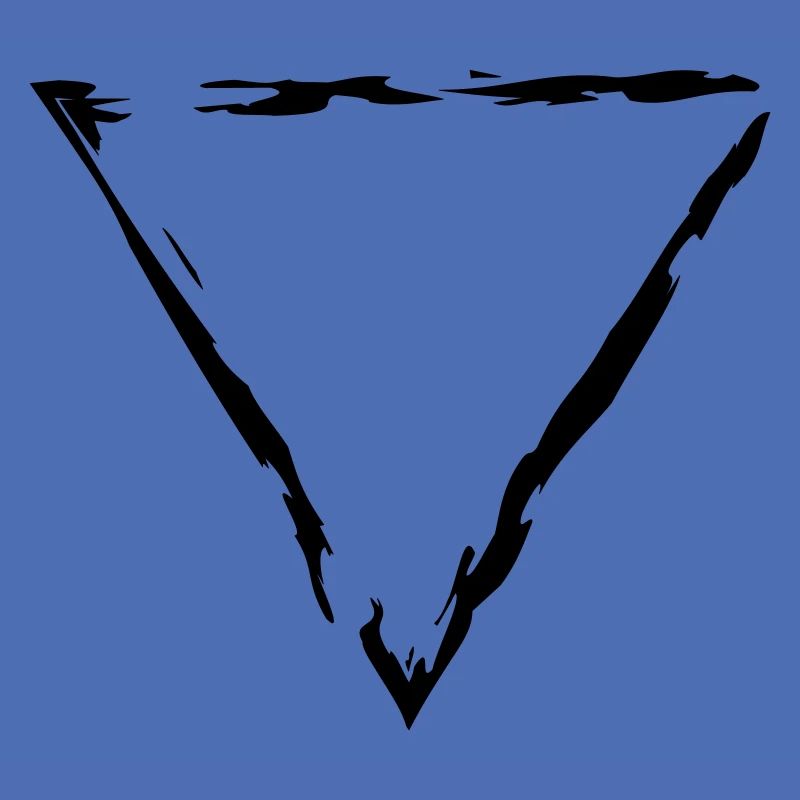 cadre triangle bordure décorative cool design sty