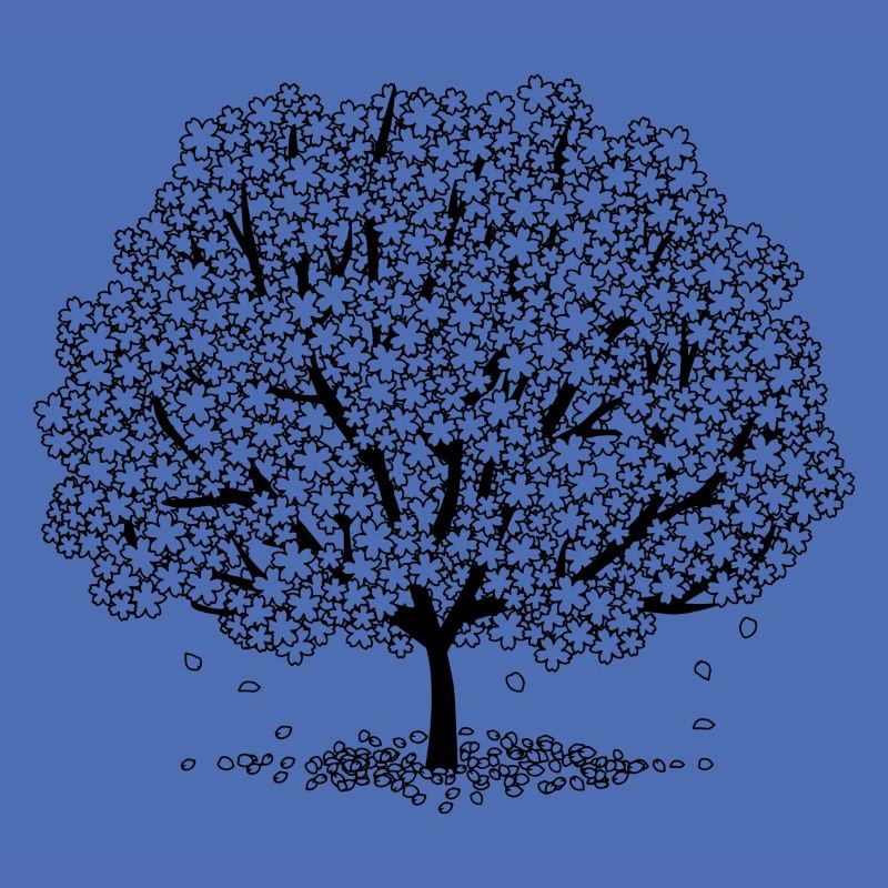 Blühender Baum