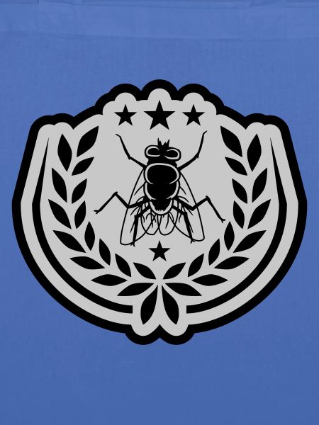 Design Stubenfliege Sterne Lorbeerkranz