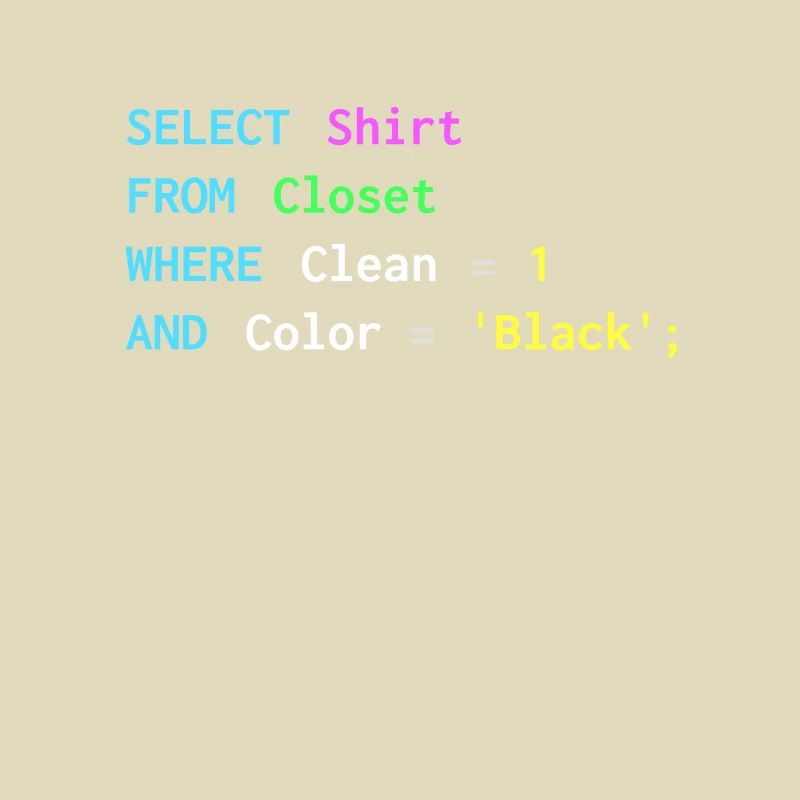 Lustiges SQL-Design für SQL-Programmierer, DBA,