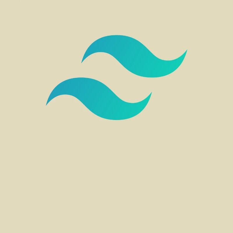 Tailwind CSS Mark - CSS Framework Programmer Coder
