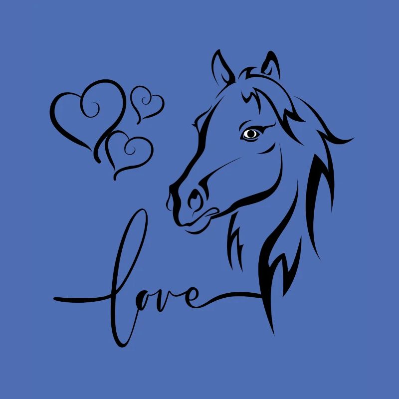Pferd Herzen Liebe