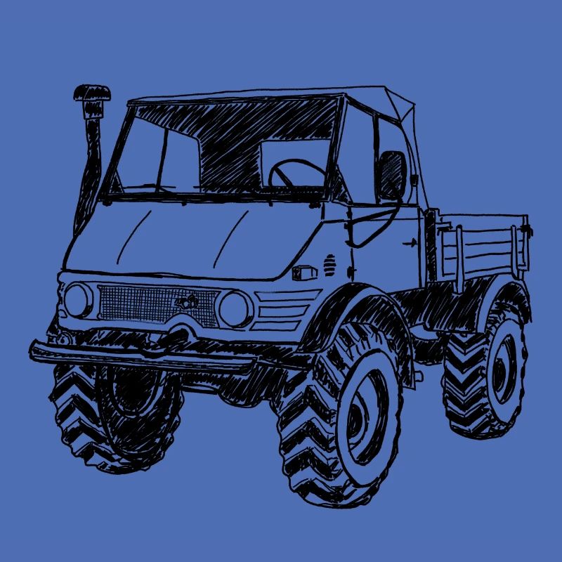 Unimog - Oldtimer - Offroad - Universal motor device