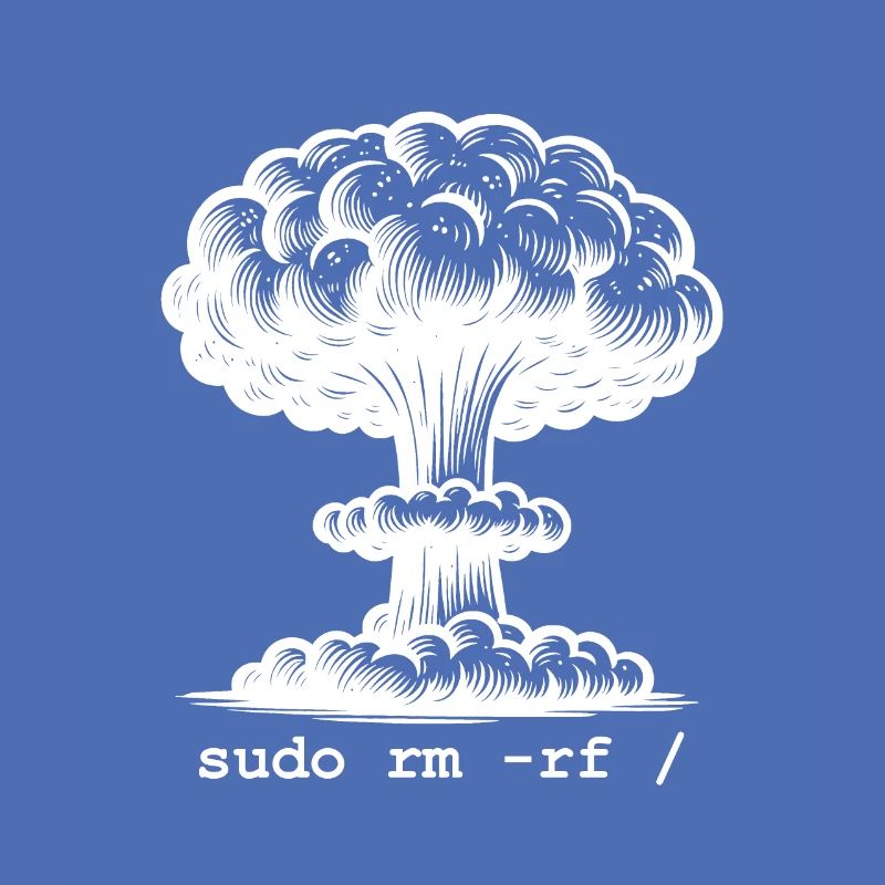 Linux Funny Linux Command Sudo RM RF pour Homme