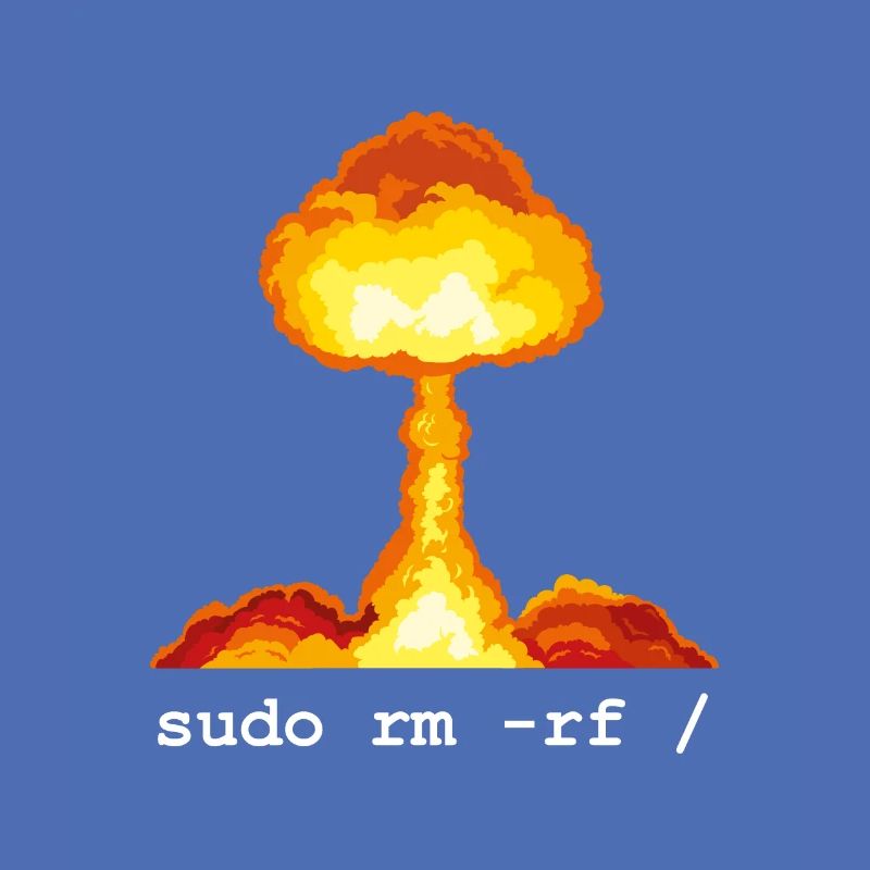 Linux Funny Linux Command Sudo RM RF pour Homme